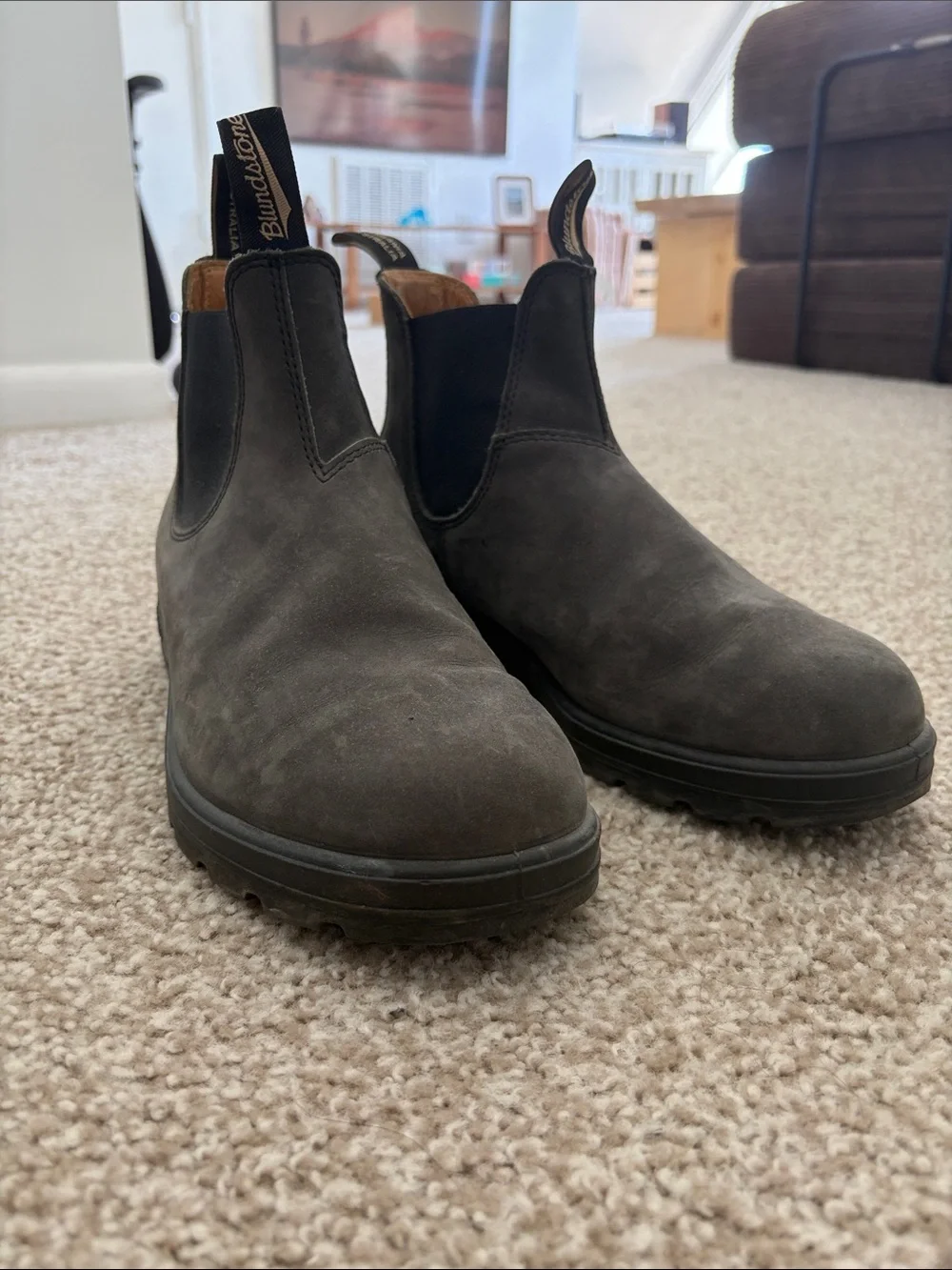 Blundstone Men's Chukka Boot - Charcoal Gray Suede